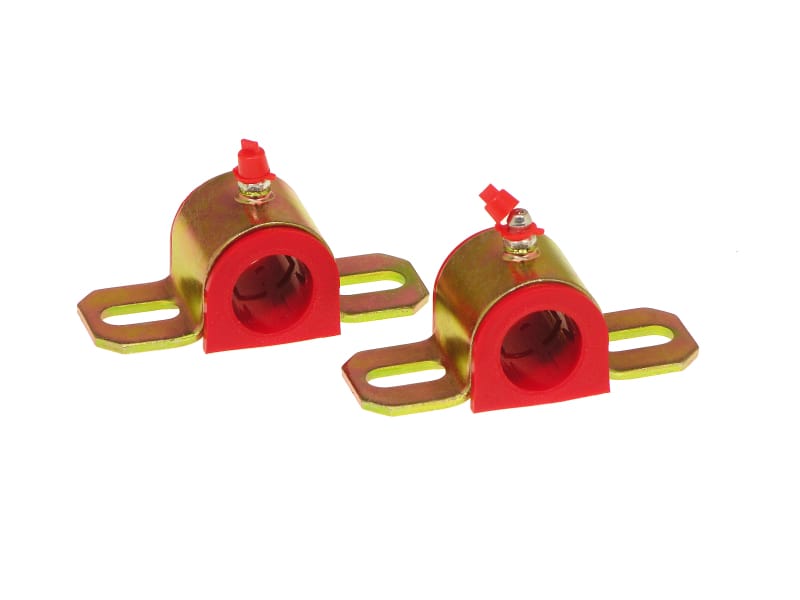Prothane — Prothane Universal Greasable Sway Bar Bushings - 23MM - Type A Bracket - Red
SWAY BAR BUSHINGS