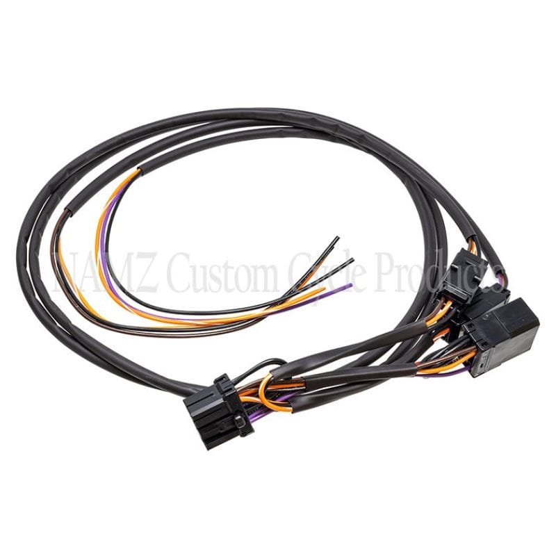 NAMZ — NAMZ Plug-N-Play Fender Tap Harness w/Saddlebag Pigtails (Run/Turn for Incandescent Bulbs Only)
