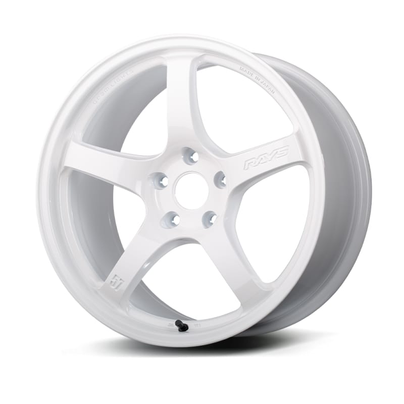 Gram Lights — Gram Lights 57CR 18x9.5 +38 5x100 Ceramic White Pearl Wheel