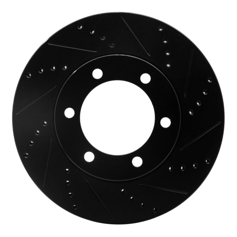 R1 Concepts — R1 00-07 Toyota SEQUOIA Front Right Drilled & Slotted Black Brake Rotor
R1 Brake Rotor Drill