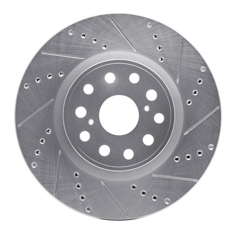 R1 Concepts — R1 07-23 Lexus LS460 Front Right Drilled & Slotted Silver Brake Rotor
R1 Brake Rotor Drill