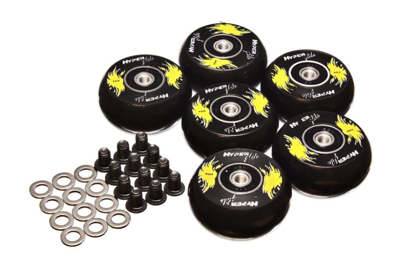 Energy Suspension — Energy Suspension 2in /50 Mm Wheel (6 Ea) - Black