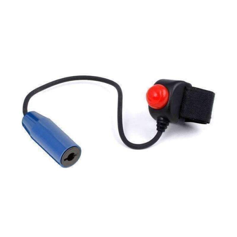 Rugged Radios — Rugged Radios Motorcycle RACE Push to Talk (PTT) Velcro Mount with Nexus Jack
