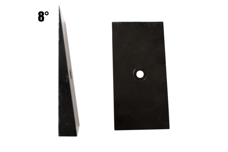 Fishbone Offroad — Fishbone Offroad Universal 8in Leaf Spring Shim - Black