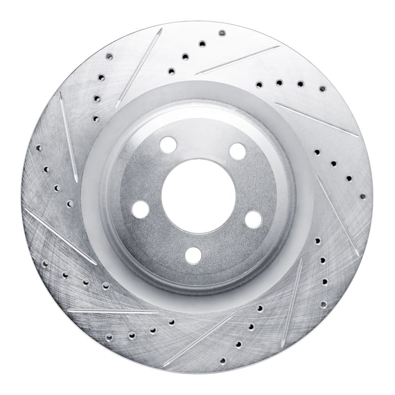 R1 Concepts — R1 20-25 Ford Explorer Front Left Drilled & Slotted Silver Brake Rotor
R1 Brake Rotor Drill