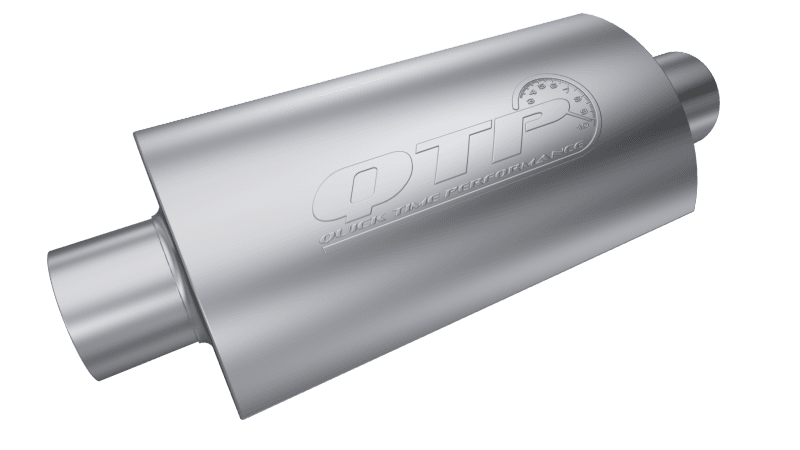 QTP — QTP 3.5in Weld-On 304SS AR3 Muffler