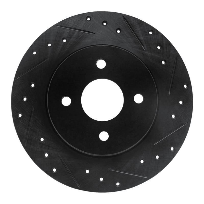 R1 Concepts — R1 02-04 Ford Focus Rear Right Drilled & Slotted Black Brake Rotor
R1 Brake Rotor Drill