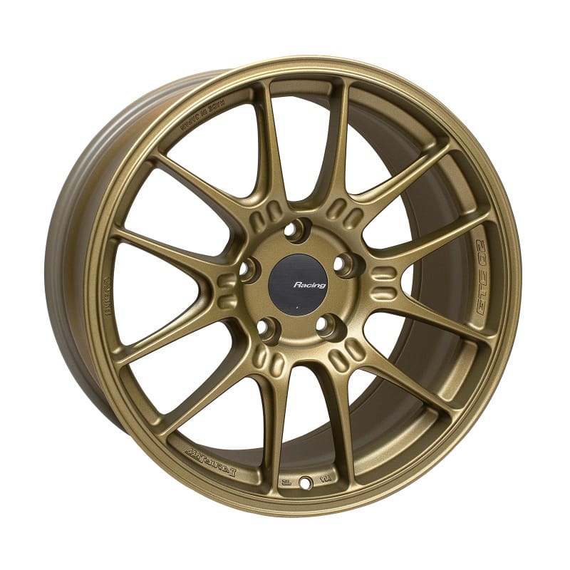 Enkei — Enkei GTC02 18x9.5 5x120 45mm Offset 72.5mm Bore Titanium Gold Wheel
enk534-895-1245GG