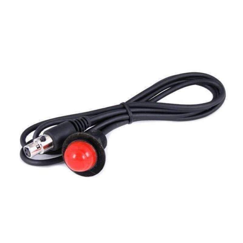 Rugged Radios — Rugged Radios Hole Mount Push to Talk Cable (PTT) with 48 Straight Cord for Intercoms