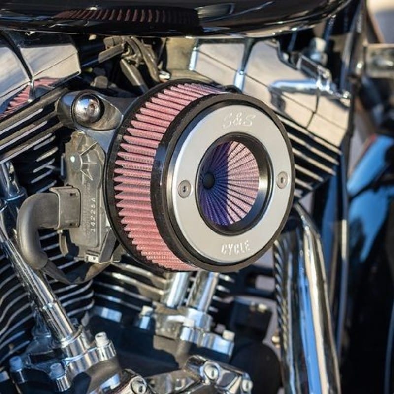 S&S Cycle — S&S Cycle 08-16 Touring/16-17 Softail Stealth Air Stinger Kit w/ S&S Ring