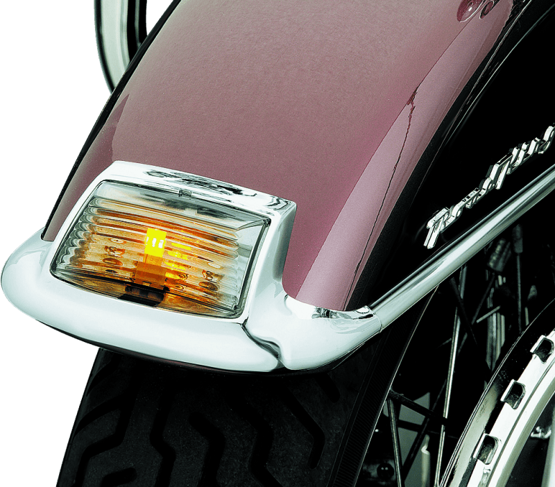 Kuryakyn — Kuryakyn Front Smoke Fender Tip Lens With LED