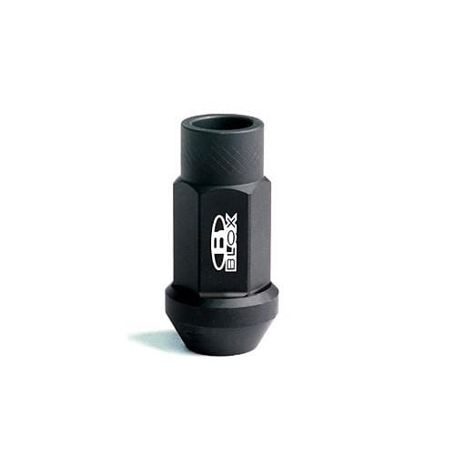 BLOX Racing — BLOX Racing Street Series Forged Lug Nuts - Flat Black 12 x 1.25mm - Single piece
