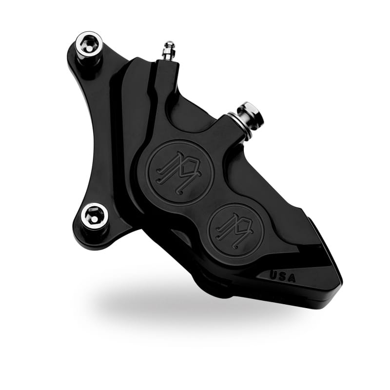 Performance Machine — Performance Machine 00-17 HD Caliper 137x4B Left 11.5in - Black Ano