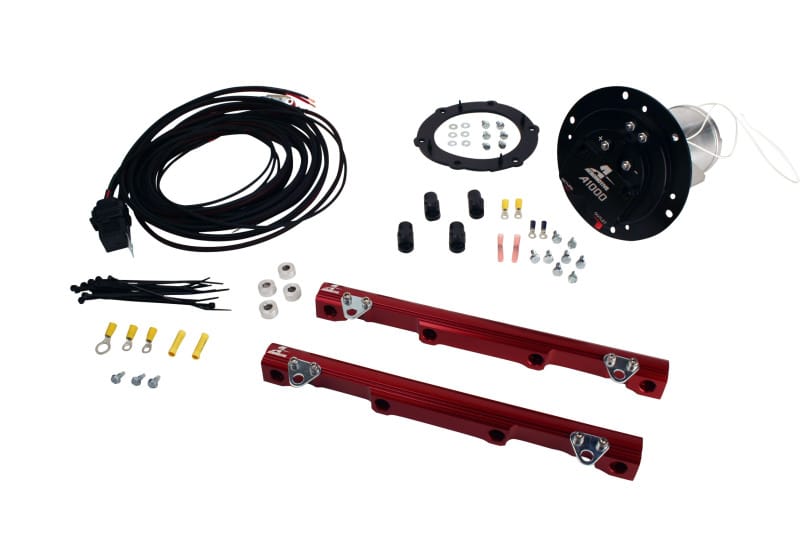 Aeromotive — Aeromotive 03-04 Cobra Fuel System - A1000/Rails/Wire Kit/Fittings
System/Kit