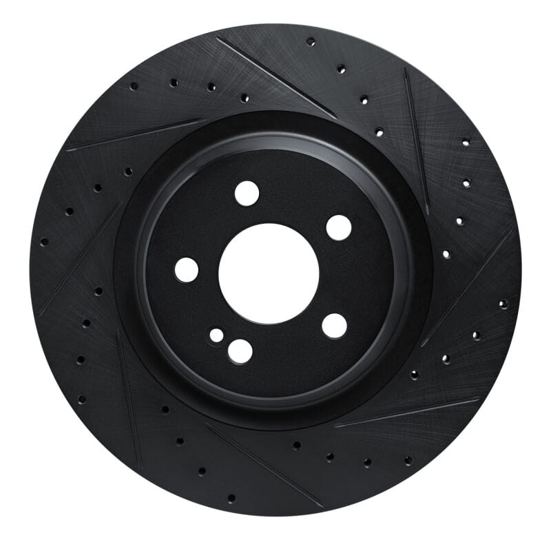 R1 Concepts — R1 20-26 Mercedes-Benz GLE53 AMG Rear Right Drilled & Slotted Black Brake Rotor
R1 Brake Rotor Drill