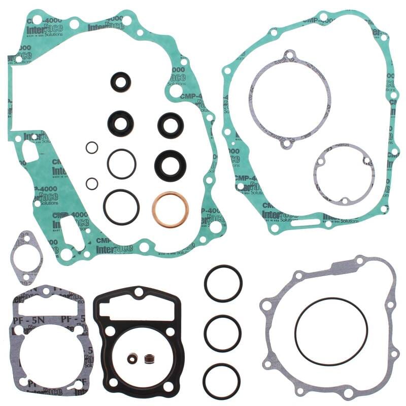 Vertex Pistons — Vertex Gaskets 03-05 Honda CRF150F Complete Gasket Kit w/ Oil Seals