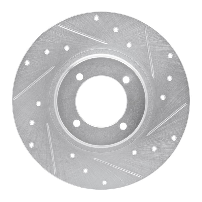 R1 Concepts — R1 62-80 MG MGB Front Right Drilled & Slotted Silver Brake Rotor
R1 Brake Rotor Drill