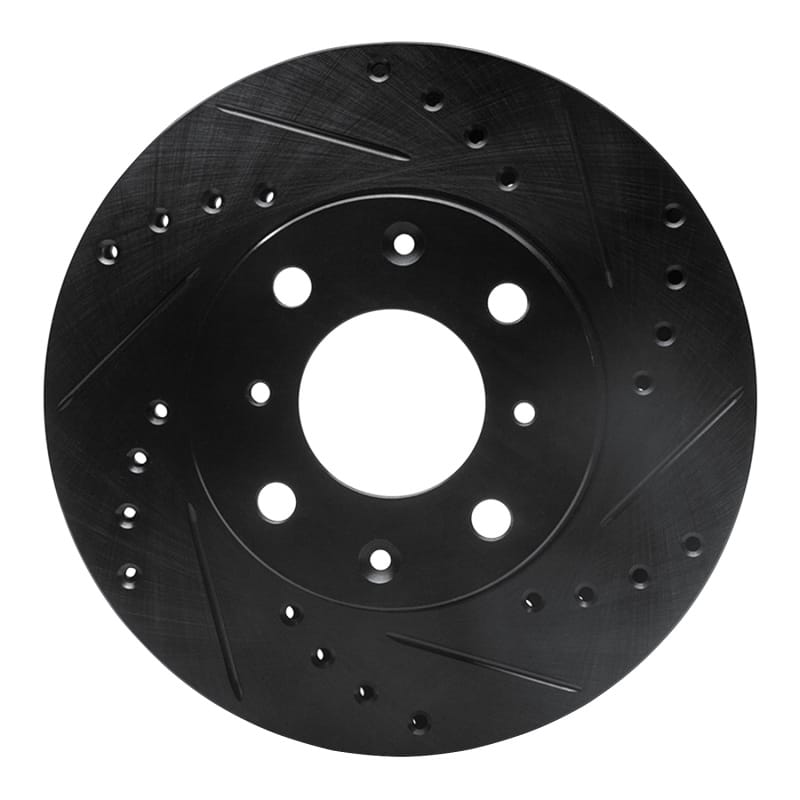 R1 Concepts — R1 86-91 Acura Integra Front Right Drilled & Slotted Black Brake Rotor
R1 Brake Rotor Drill