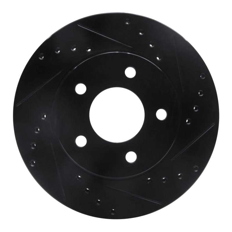 R1 Concepts — R1 01-07 Buick Rendezvous Front Right Drilled & Slotted Black Brake Rotor
R1 Brake Rotor Drill