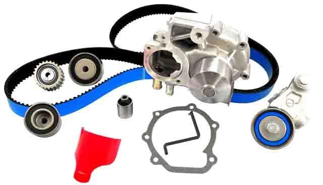 Gates — Gates 04 Subaru Impreza EJ20 2.0 Perf Racing Timing Belt Component Kit w/ Water Pump