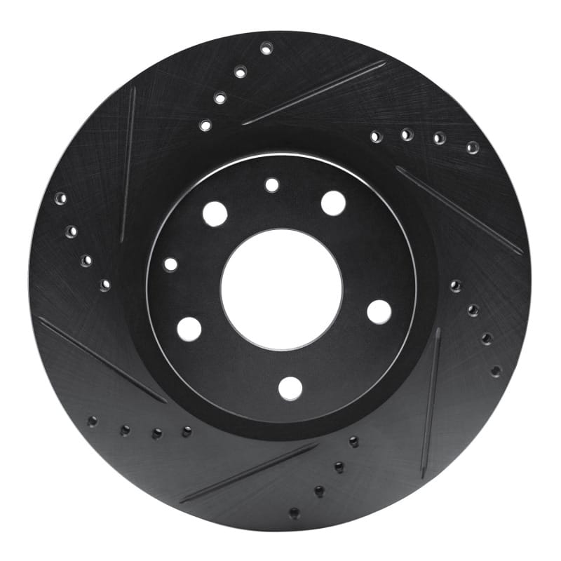 R1 Concepts — R1 19-25 Mazda CX-30 Front Left Drilled & Slotted Black Brake Rotor
R1 Brake Rotor Drill