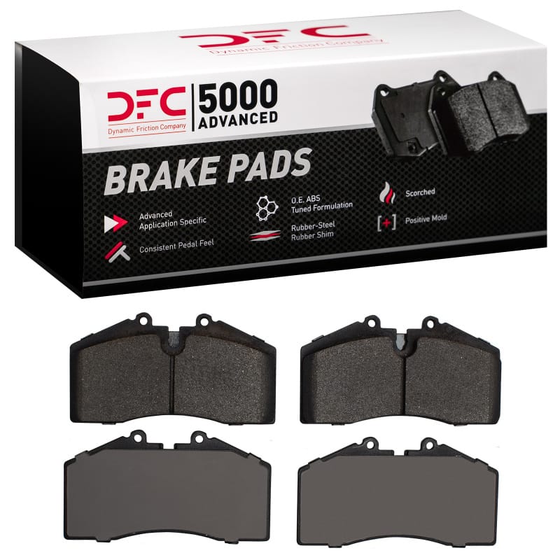 DFC — DFC 86-98 Porsche 944 (Excl Turbo) Rear/Front 5000 Advanced Low Metallic Brake Pads
DFC Brake Pad Set