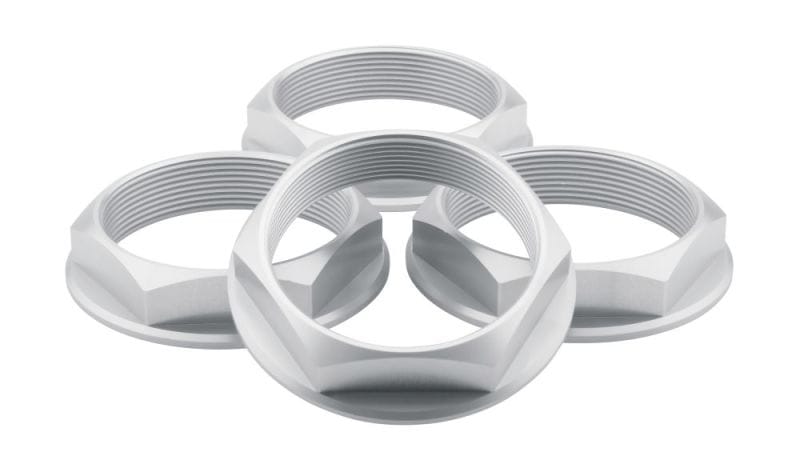 fifteen52 — fifteen52 Super Touring (Chicane/Podium) Hex Nut Set of Four - Anodized Silver
fft52-ST-NUT-SILVER-SET