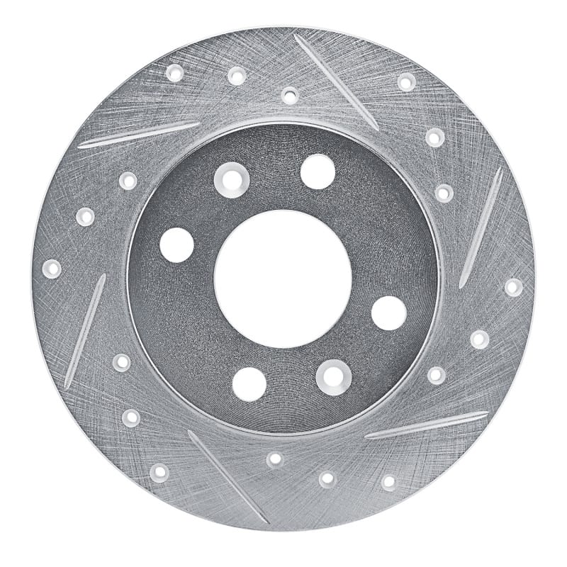 R1 Concepts — R1 81-87 Renault Encore Front Right Drilled & Slotted Silver Brake Rotor
R1 Brake Rotor Drill
