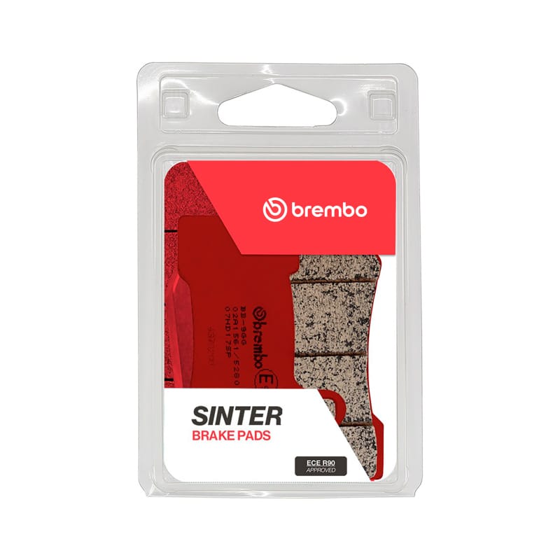Brembo OE Powersports — Brembo OE 06-10 Harley-Davidson VRSCA V-Rod 1130cc Brake Pad - Rear