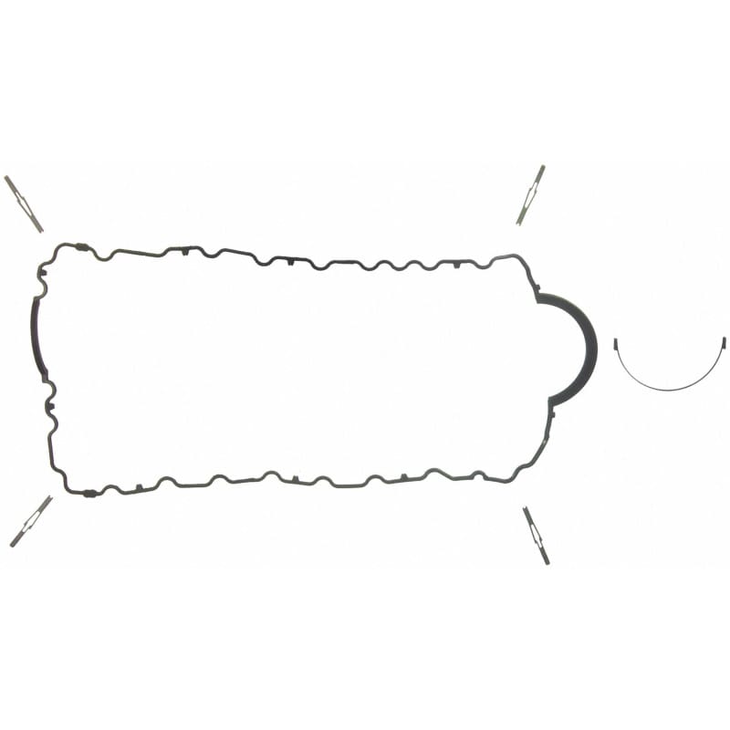 Fel-Pro — Fel-Pro Oil Pan SnapUps Included for OS 30634 R Engine Oil Pan Gasket Set PermaDry molded rubber