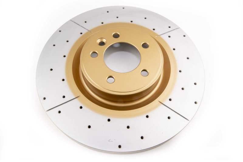 DBA — DBA 13-18 Land Rover Range Rover (w/Brembo Brakes) Front Drilled & Slotted Street Series Rotor
Brake Rotor