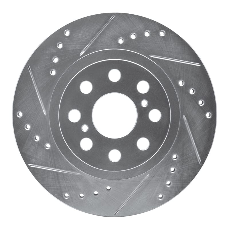 R1 Concepts — R1 00-05 Toyota MR2 Spyder Rear Left Drilled & Slotted Silver Brake Rotor
R1 Brake Rotor Drill