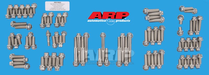 ARP — ARP BB Ford FE Series 12pt SS Accessory Kit