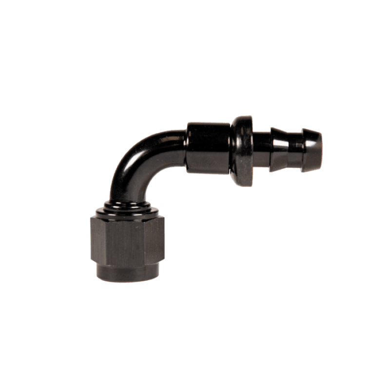 Fleece Performance — Fleece Performance Universal -10AN 90Deg to Hose Barb - Black
Hose Connector