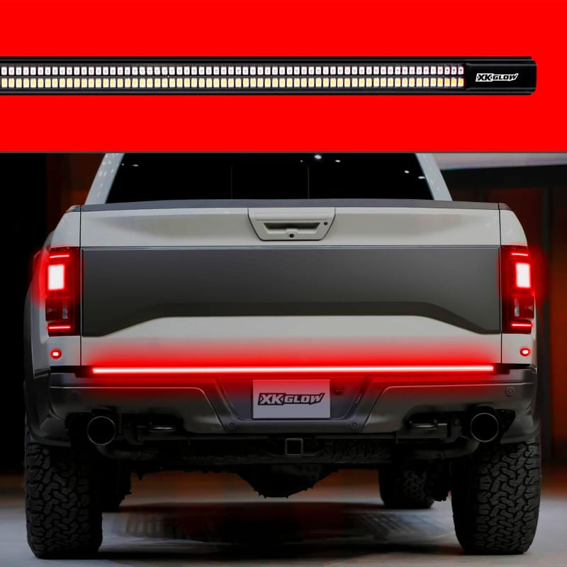 XKGLOW — XK Glow Truck Tailgate Light w/ Chasing Turn Signal & Built-in Error Canceller - 3rd gen 60in