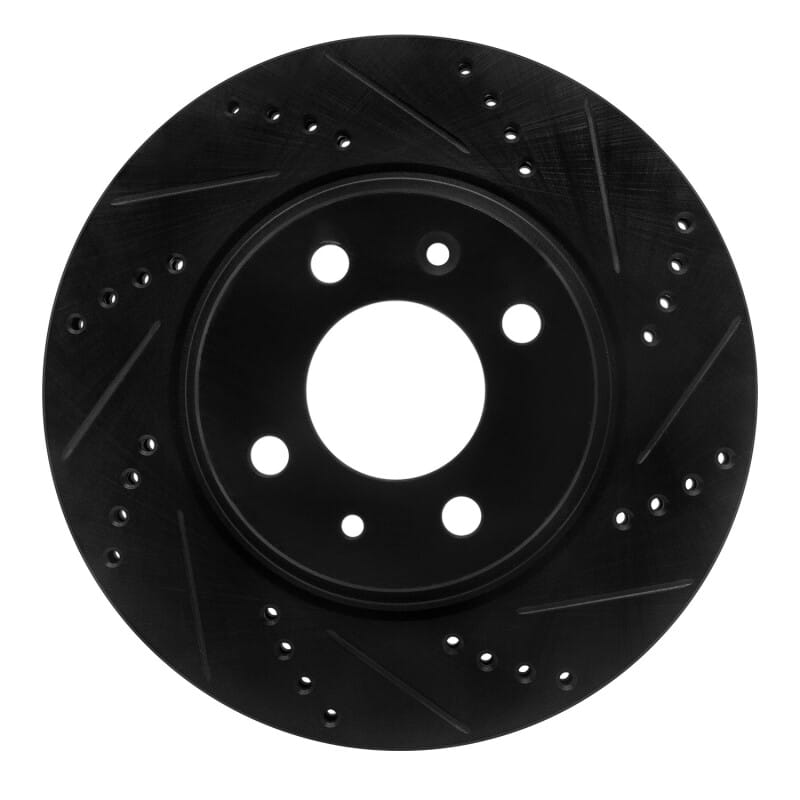 R1 Concepts — R1 86-86 Saab 9000 Front Right Drilled & Slotted Black Brake Rotor
R1 Brake Rotor Drill