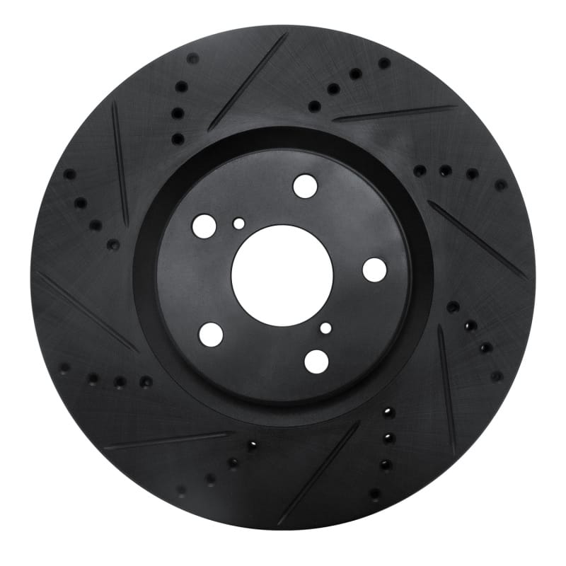 R1 Concepts — R1 93-98 Toyota Supra Right Front Drilled & Slotted Black Brake Rotor
R1 Brake Rotor Drill