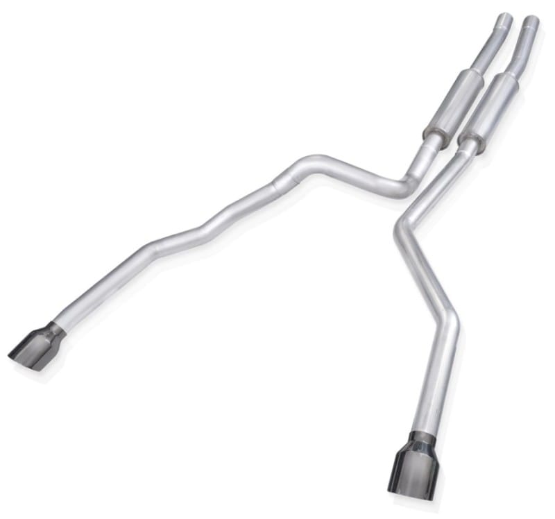 Stainless Works — Stainless Works 2021 Ram TRX 6.2L Redline Catback w/ Black Chrome Tips