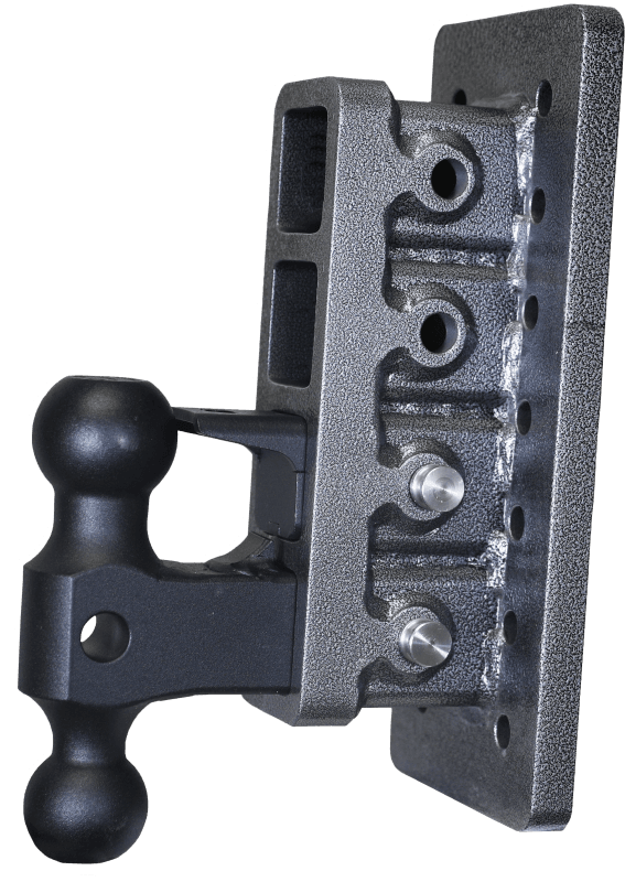 GEN-Y Hitch — Gen-Y Mega Duty 2in Bolt-On 7.5in Drop 2K TW 16K Hitch w/GH-051 Dual-Ball/GH-032 Pintle Lock
Drop Hitch