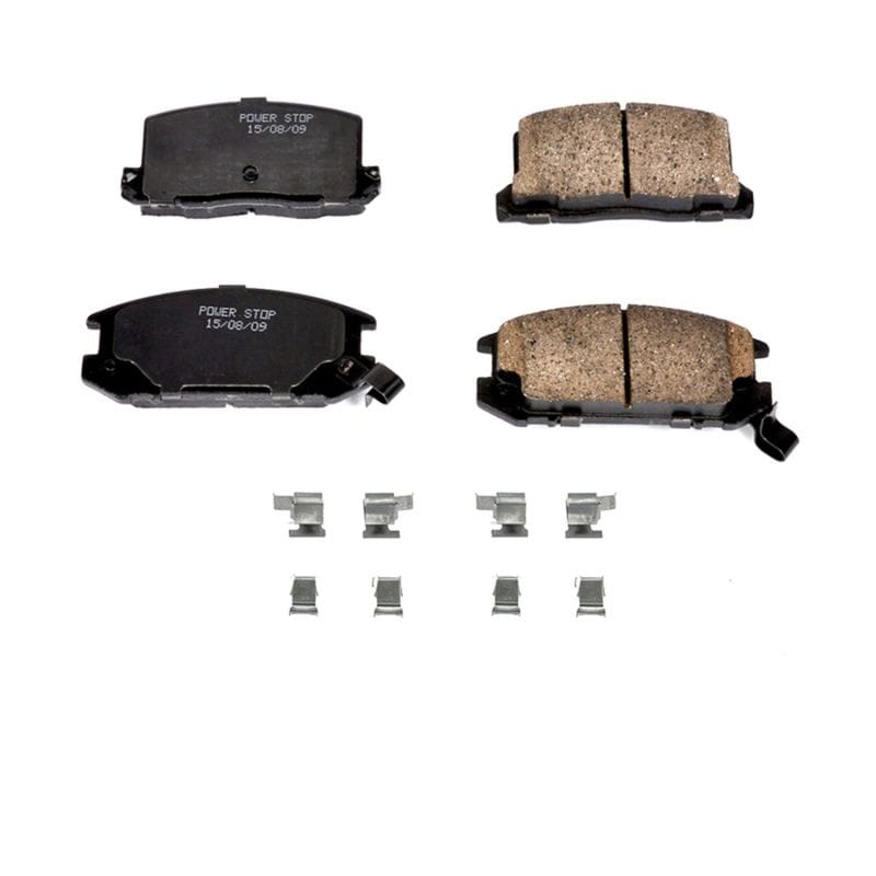 PowerStop — Power Stop 85-89 Toyota MR2 Rear Z17 Evolution Ceramic Brake Pads w/Hardware
Z17 Brake Pads