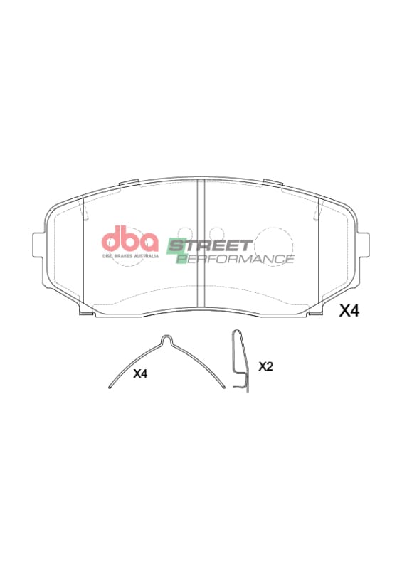 DBA — DBA 2018+ Mitsubishi Eclipse Cross SP Performance Front Brake Pads
Brake Rotor