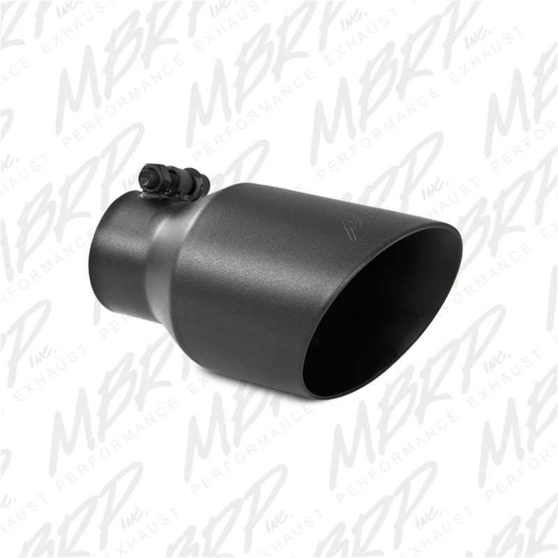 MBRP — MBRP Universal 4in OD Dual Wall Angled 2.5in Inlet 8in Length Exhaust Tip - Black
ExhstTailPipeTip
Exhaust Tip