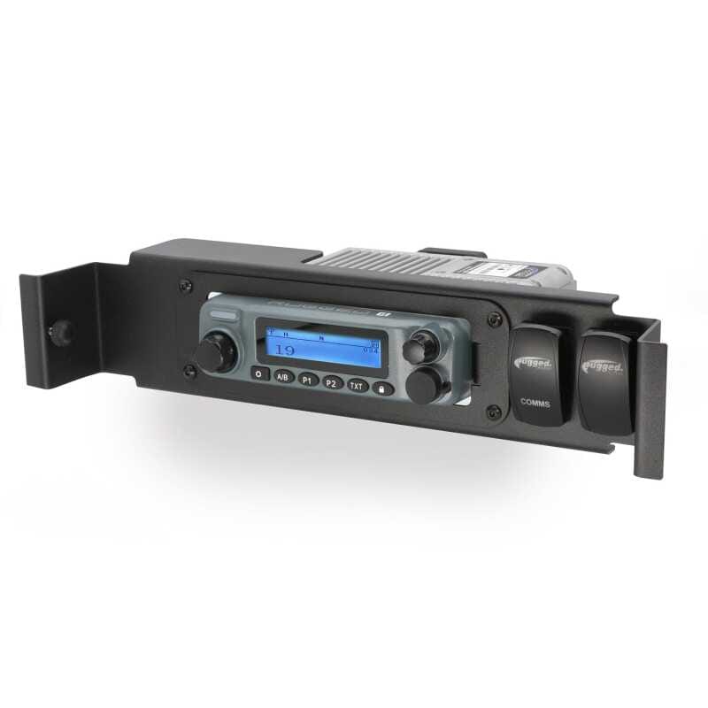 Rugged Radios — Rugged Radios Center Console Radio Mount for Ford Chevy GMC and Ram TRX Trucks Rugged Radios RDM