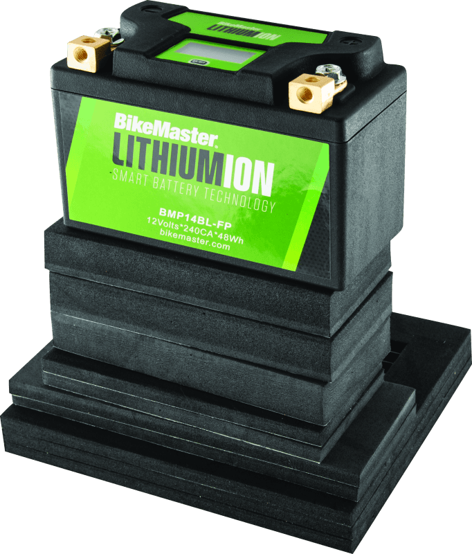 BikeMaster — BikeMaster Lithium Ion 2.0 Battery - BMP14BL-FP