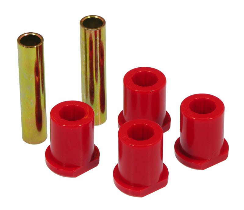 Prothane — Prothane 80-97 Ford Truck 2/4wd (w/ Molded Shackles) Rear Frame Shackle Bushings - Red
SPRING/SHACKLE BUSH