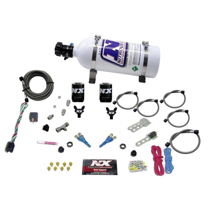Nitrous Express — Nitrous Express GM TBI All Nitrous Kit (50-125HP) w/5lb Bottle
Injection System Kit
N2OSys