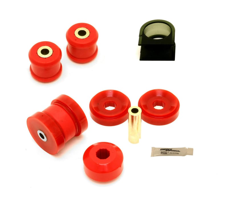 BMR Suspension — BMR 10-15 5th Gen Camaro Front Suspension Bushing Kit (BK008 BK018 BK019) - Black/Red