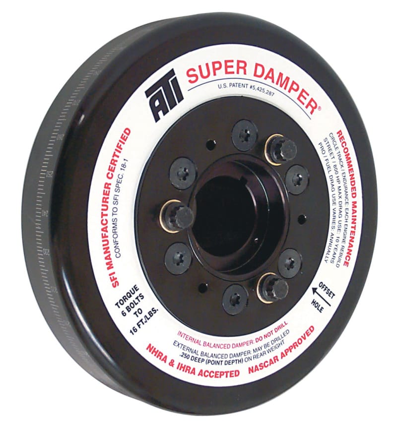 ATI — ATI Damper - 8.074in - Steel - Chevy BB - 3 Ring - 1Pc