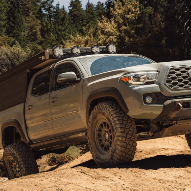Rock Slide Engineering — Rock Slide Engineering 05-23 Toyota Tacoma Rock Sliders Passenger Side Black Pwdercoat Steel