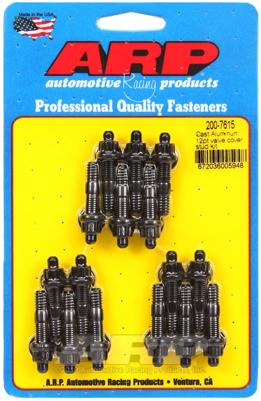 ARP — ARP Cast Aluminum 12pt Valve Cover Stud Kit